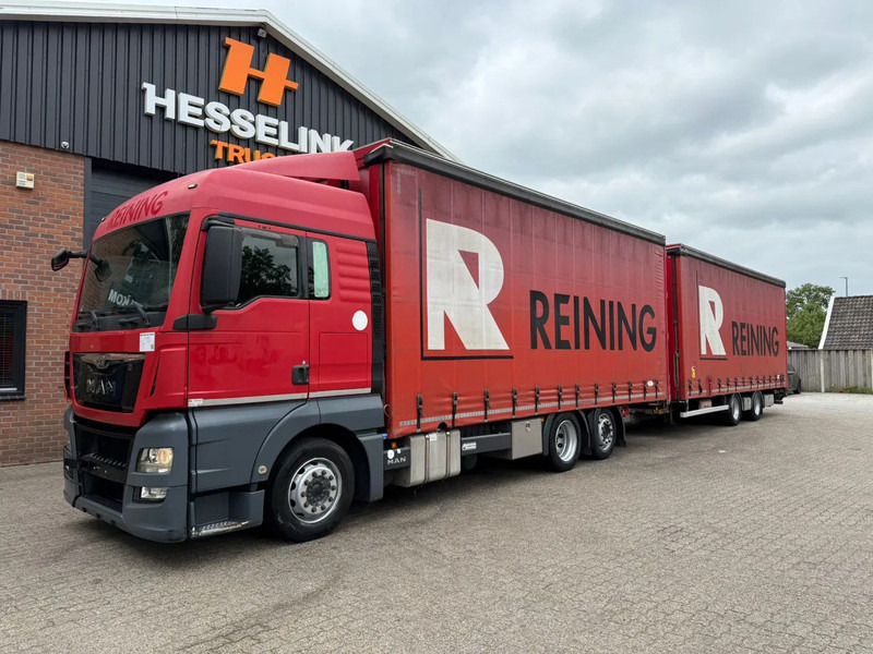 MAN TGX 26.400 2X! 6X2 JUMBO Kombi 120m3 Complete 2015, Galvanized - Kravas automašīna ar slēgto virsbūvi: foto 1 MAN TGX 26.400 2X! 6X2 JUMBO Kombi 120m3 Complete 2015, Galvanized - Kravas automašīna ar slēgto virsbūvi: foto 1