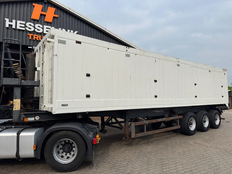 Schmitz Cargobull 55m3 alu kipper, klep/deuren, liftas, BPW, APK 04/2026! - Puspiekabe pašizgāzējs: foto 1 Schmitz Cargobull 55m3 alu kipper, klep/deuren, liftas, BPW, APK 04/2026! - Puspiekabe pašizgāzējs: foto 1