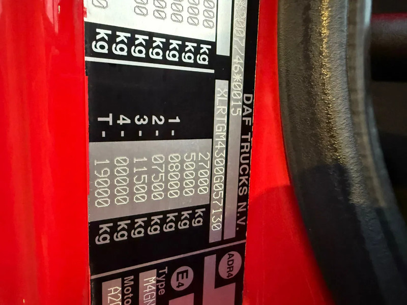 Vilcējs DAF CF 460 6x2 FTG Standairco Space Cab NL Truck: foto 16