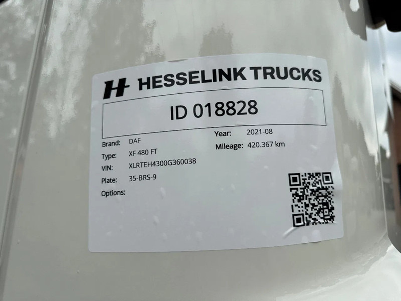 Vilcējs DAF XF 480 SSC Super Space 2x tank LED PTO-Prep 420.360KM ACC: foto 19