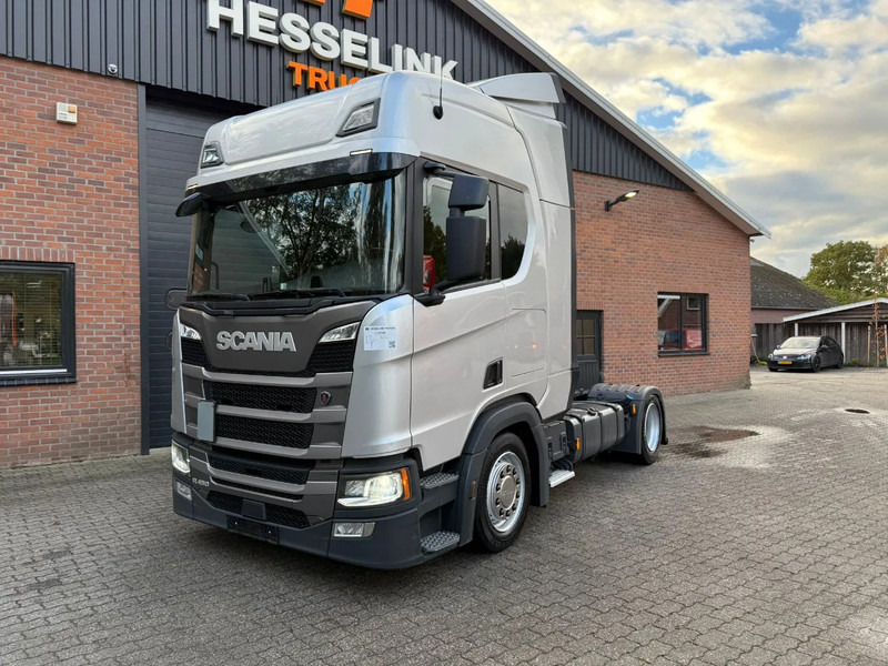 Scania R450 NGS 4X2EB Lowliner Retarder Standairco German truck Smarttacho 2 - Vilcējs: foto 1 Scania R450 NGS 4X2EB Lowliner Retarder Standairco German truck Smarttacho 2 - Vilcējs: foto 1