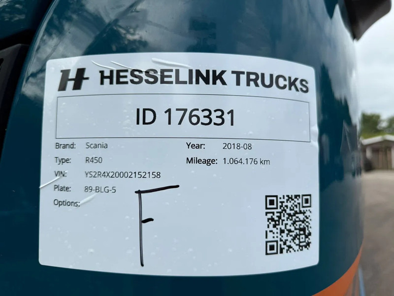 Vilcējs Scania R450 Scania R450 6X2 Midlift Hydraulic NL Truck: foto 17