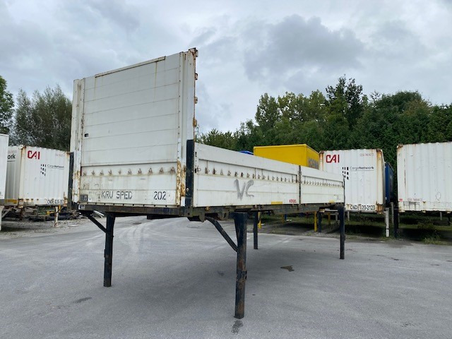 Kögel BDF-System 7.450 mm, - Platformas virsbūve: foto 1 Kögel BDF-System 7.450 mm, - Platformas virsbūve: foto 1