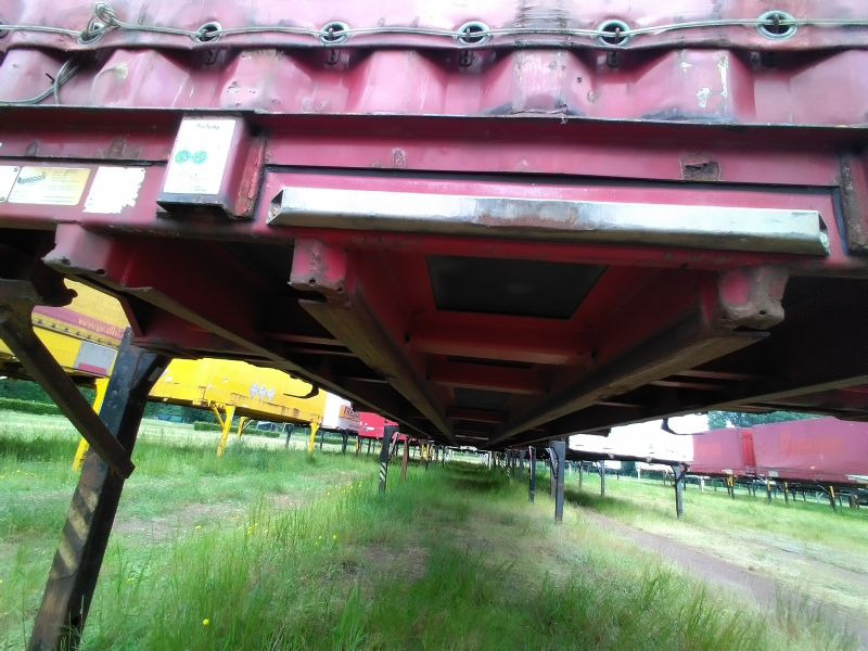 Krone Wechselpritsche mit Bordwänden und Plane, BDF-System, 7.450 mm lang. - Kravas kaste ar tentu: foto 1 Krone Wechselpritsche mit Bordwänden und Plane, BDF-System, 7.450 mm lang. - Kravas kaste ar tentu: foto 1