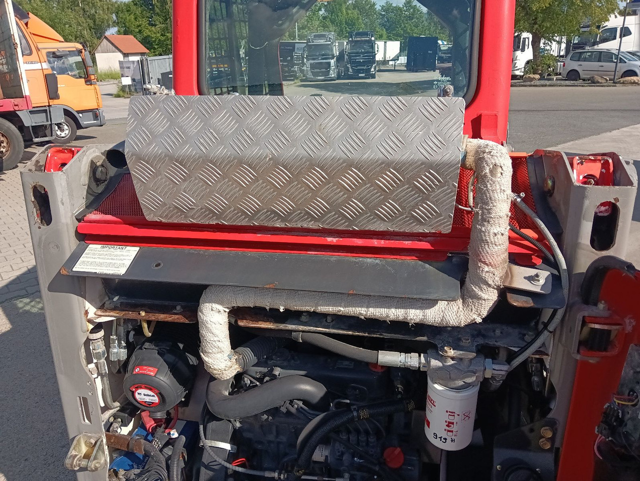 Jaunā Riteņu iekrāvējs Bobcat S 100 Kompaktlader 1.8t. 925h ServiceNeu!: foto 20