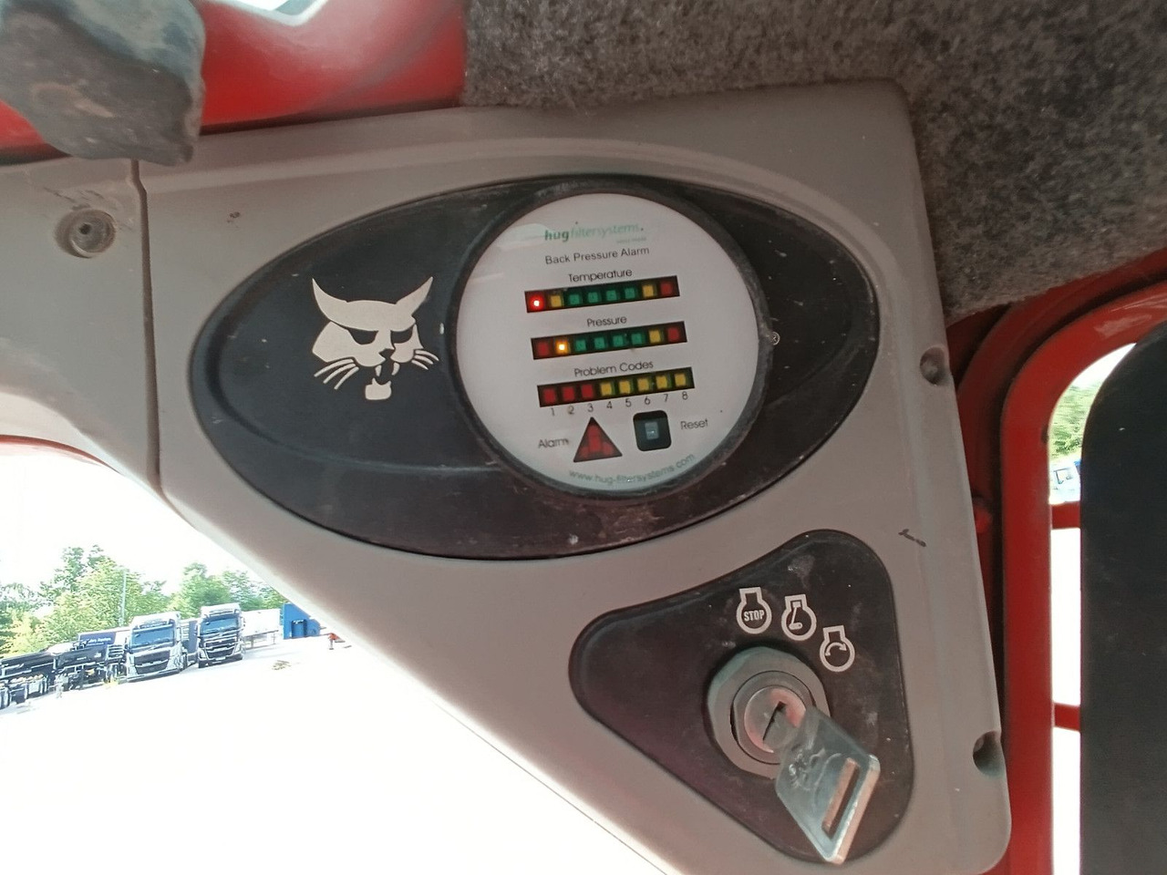 Jaunā Riteņu iekrāvējs Bobcat S 100 Kompaktlader 1.8t. 925h ServiceNeu!: foto 8