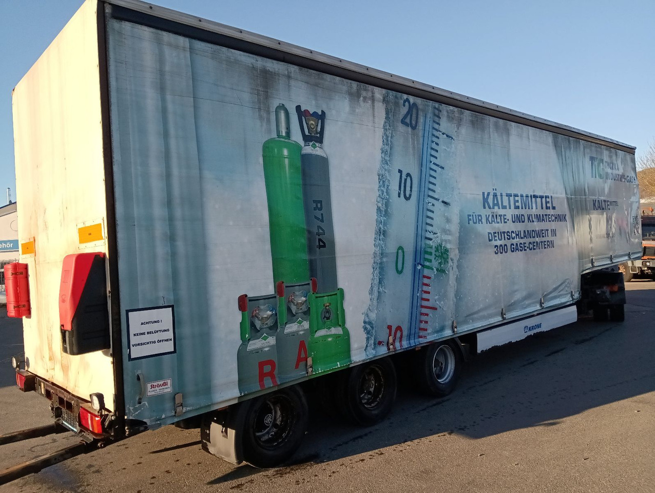Krone SDP 27 12,2m JUMBO BPW 235/75R17,5 Reifen 90% - Puspiekabe zema profila platforma: foto 3 Krone SDP 27 12,2m JUMBO BPW 235/75R17,5 Reifen 90% - Puspiekabe zema profila platforma: foto 3