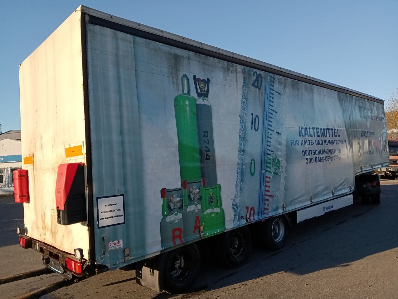 Krone SDP 27 12,2m JUMBO BPW 235/75R17,5 Reifen 90% - Puspiekabe zema profila platforma: foto 5 Krone SDP 27 12,2m JUMBO BPW 235/75R17,5 Reifen 90% - Puspiekabe zema profila platforma: foto 5