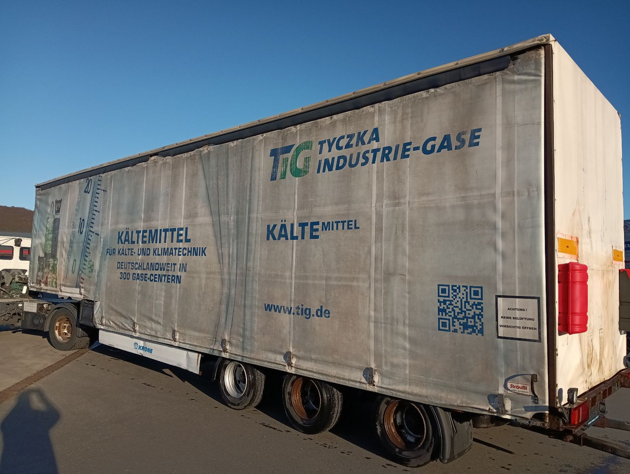 Krone SDP 27 12,2m JUMBO BPW 235/75R17,5 Reifen 90% - Puspiekabe zema profila platforma: foto 2 Krone SDP 27 12,2m JUMBO BPW 235/75R17,5 Reifen 90% - Puspiekabe zema profila platforma: foto 2