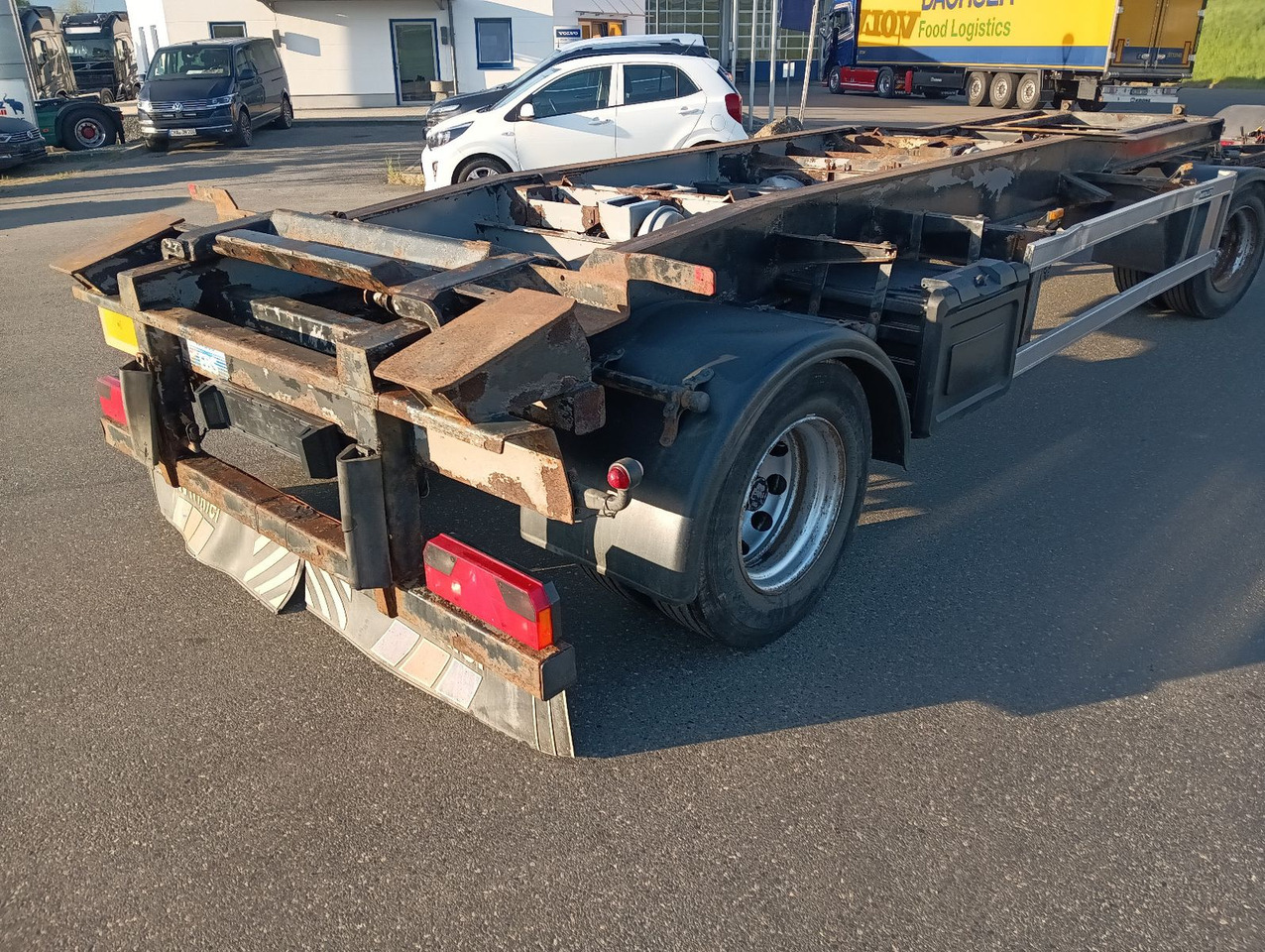 Multilift/ Būvgružu konteinera piekabe Meiller MEILLER HKM G18 SZL  SCHLITTEN BPW Trommel 3,38t: foto 19
