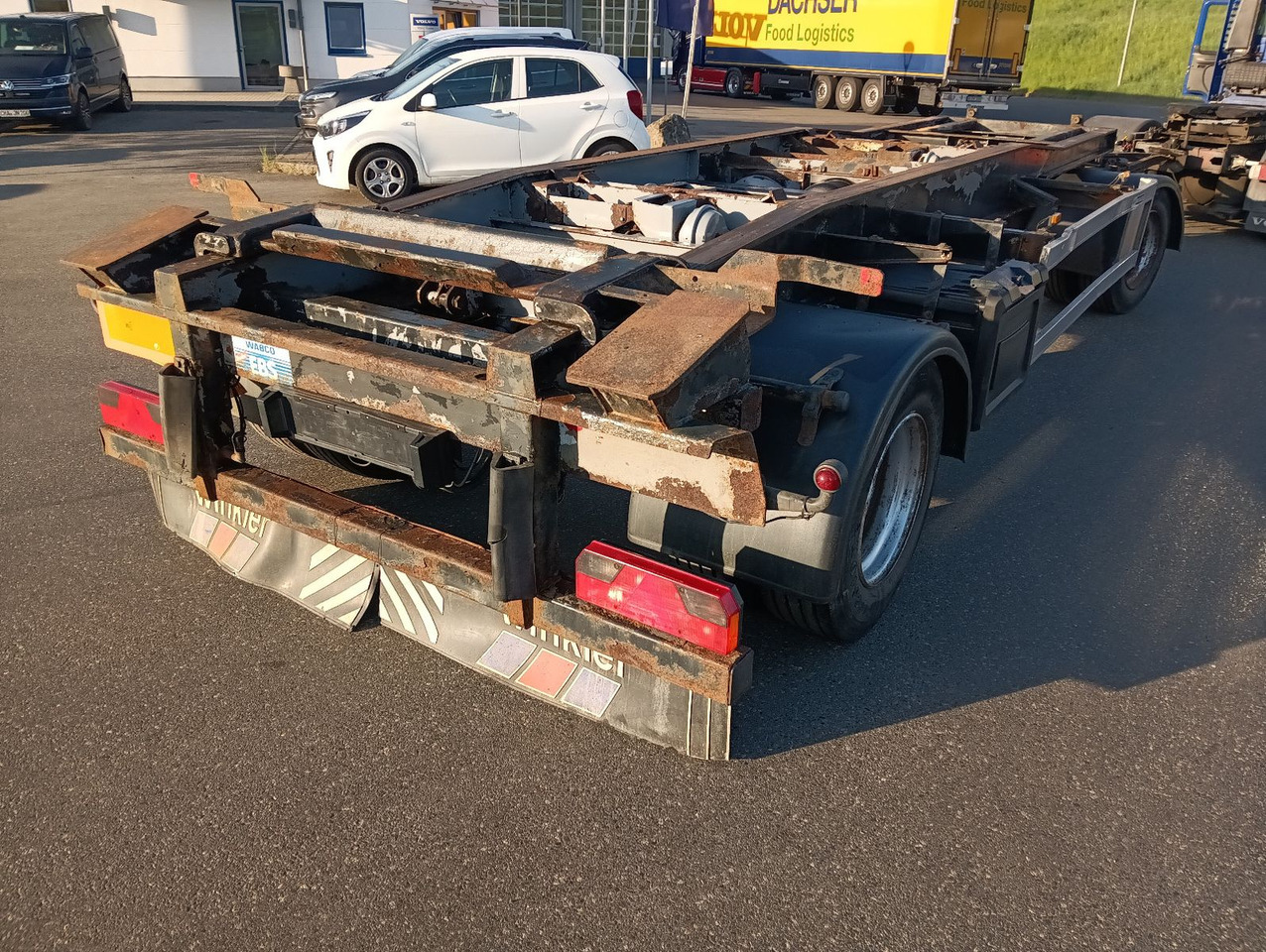 Multilift/ Būvgružu konteinera piekabe Meiller MEILLER HKM G18 SZL  SCHLITTEN BPW Trommel 3,38t: foto 18