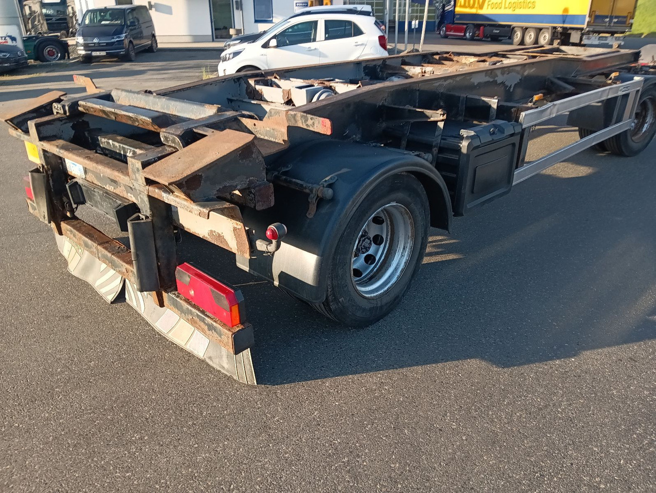 Multilift/ Būvgružu konteinera piekabe Meiller MEILLER HKM G18 SZL  SCHLITTEN BPW Trommel 3,38t: foto 20