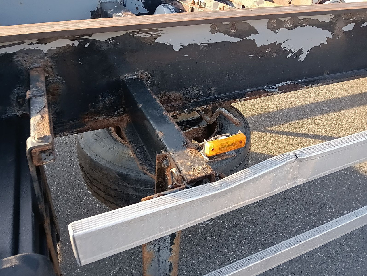Multilift/ Būvgružu konteinera piekabe Meiller MEILLER HKM G18 SZL  SCHLITTEN BPW Trommel 3,38t: foto 22