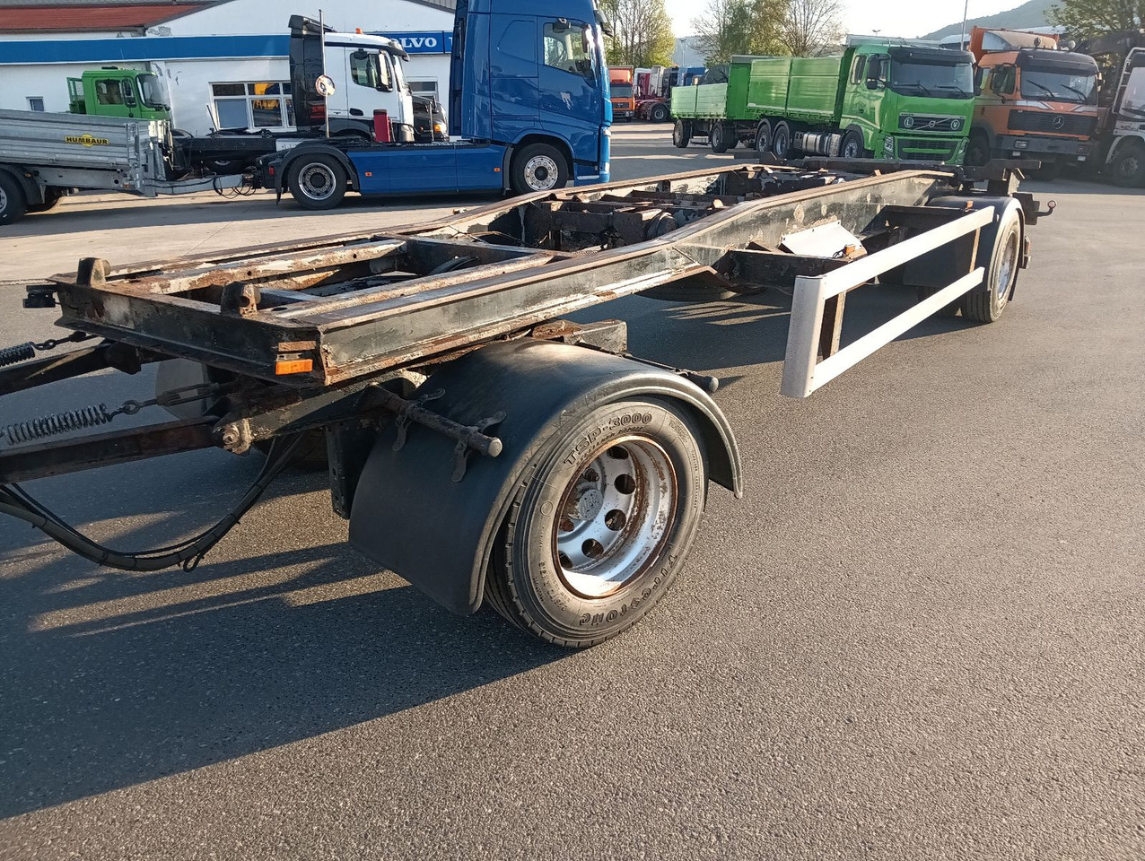 Meiller MEILLER HKM G18 SZL SCHLITTEN BPW Trommel 3,38t - Multilift/ Būvgružu konteinera piekabe: foto 1 Meiller MEILLER HKM G18 SZL SCHLITTEN BPW Trommel 3,38t - Multilift/ Būvgružu konteinera piekabe: foto 1