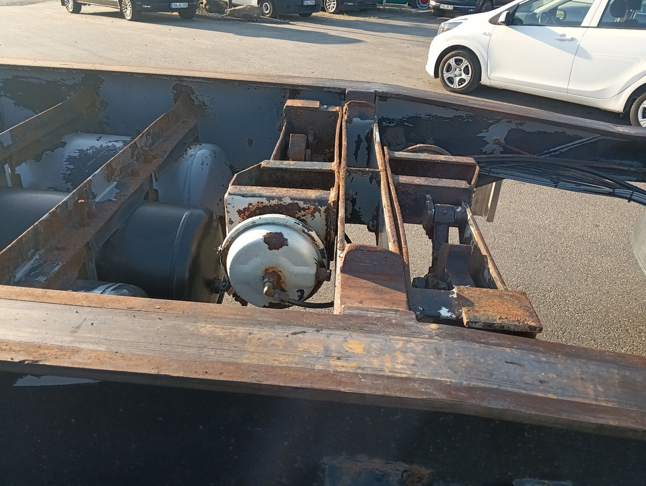 Multilift/ Būvgružu konteinera piekabe Meiller MEILLER HKM G18 SZL  SCHLITTEN BPW Trommel 3,38t: foto 24
