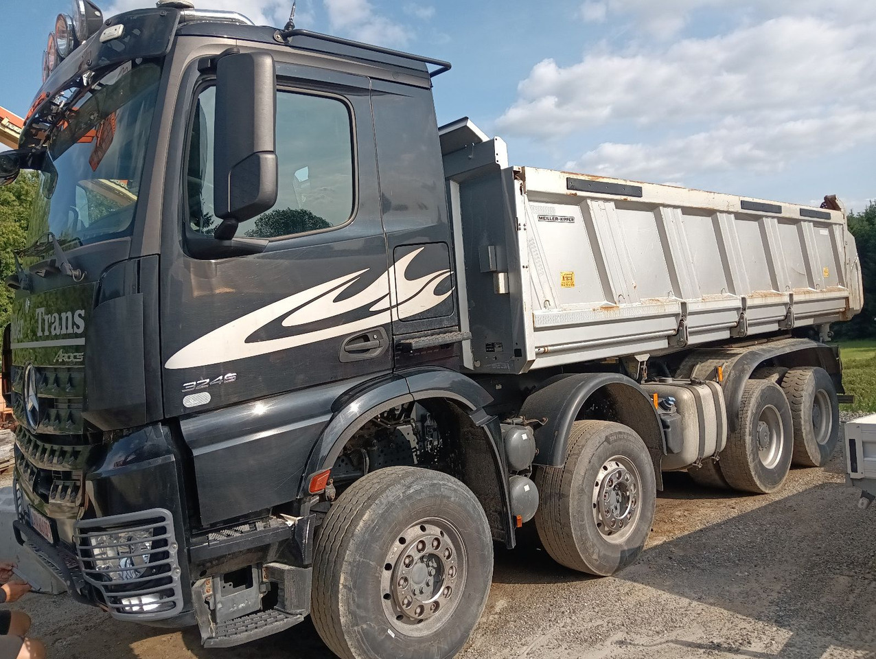 Mercedes-Benz AROCS 3246 8x4 MEILLER 3-Seiten Bordmatic SCHALT - Kravas automašīna pašizgāzējs: foto 5 Mercedes-Benz AROCS 3246 8x4 MEILLER 3-Seiten Bordmatic SCHALT - Kravas automašīna pašizgāzējs: foto 5