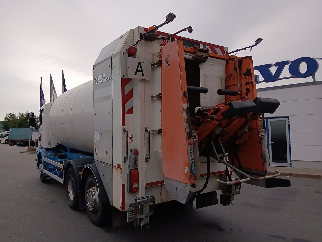 Atkritumu vedējs Scania G360 6x2 RETARDER FAUN ROTOPRESS 521L Zöller 230: foto 13