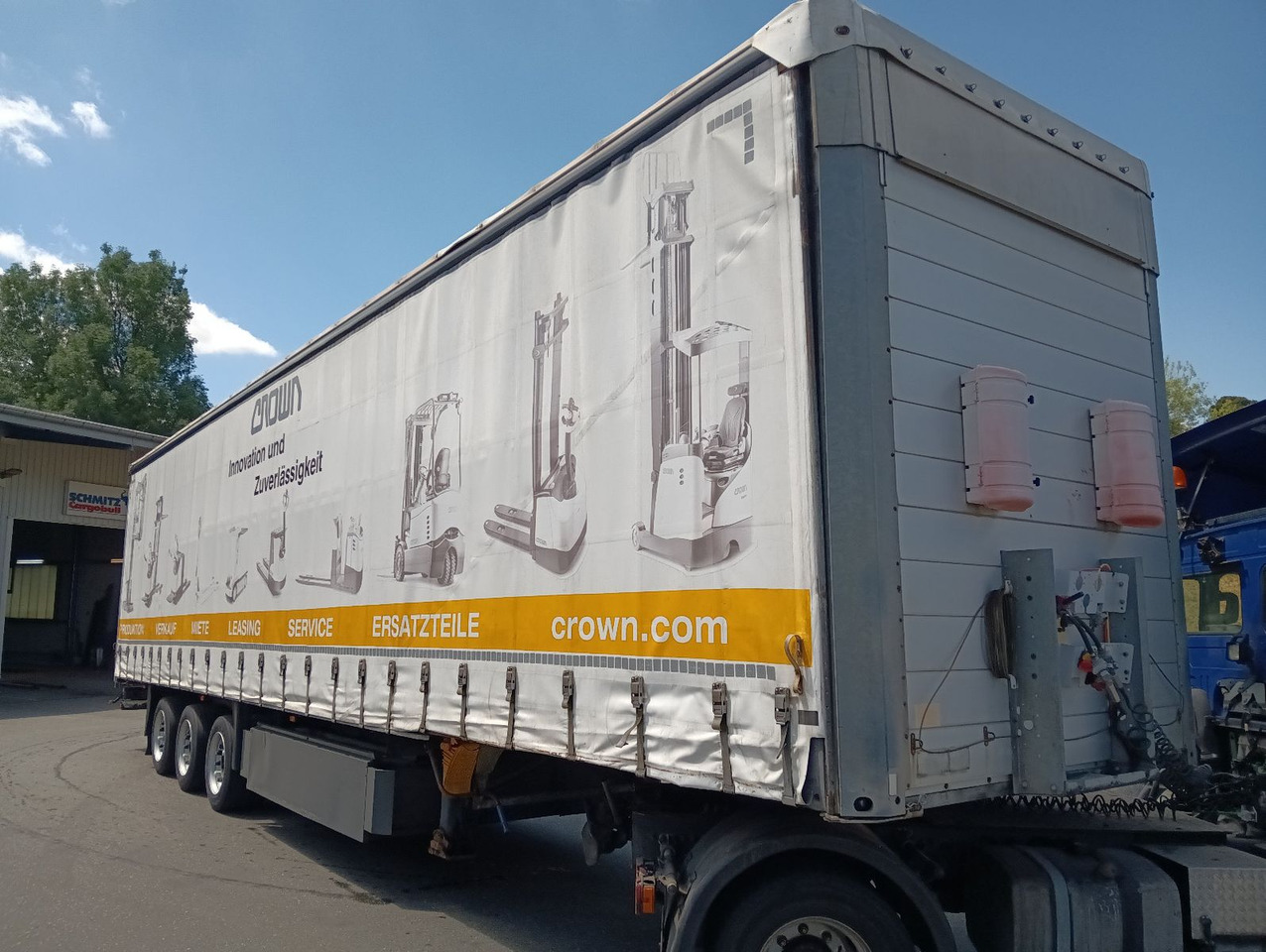 Schmitz Cargobull SCS24 DOPPELSTOCK HUBDACH Lift SAF 455/40R22,5 - Tenta puspiekabe: foto 4 Schmitz Cargobull SCS24 DOPPELSTOCK HUBDACH Lift SAF 455/40R22,5 - Tenta puspiekabe: foto 4