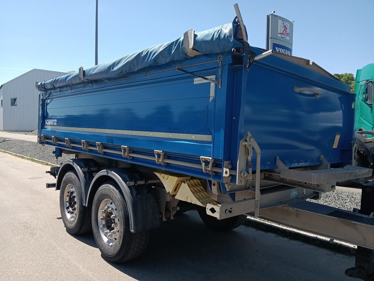 Schmitz Cargobull ZKI 18 Tandem 3-Seiten Kipper ALU ALCOA Rollplan - Piekabe pašizgāzējs: foto 5 Schmitz Cargobull ZKI 18 Tandem 3-Seiten Kipper ALU ALCOA Rollplan - Piekabe pašizgāzējs: foto 5
