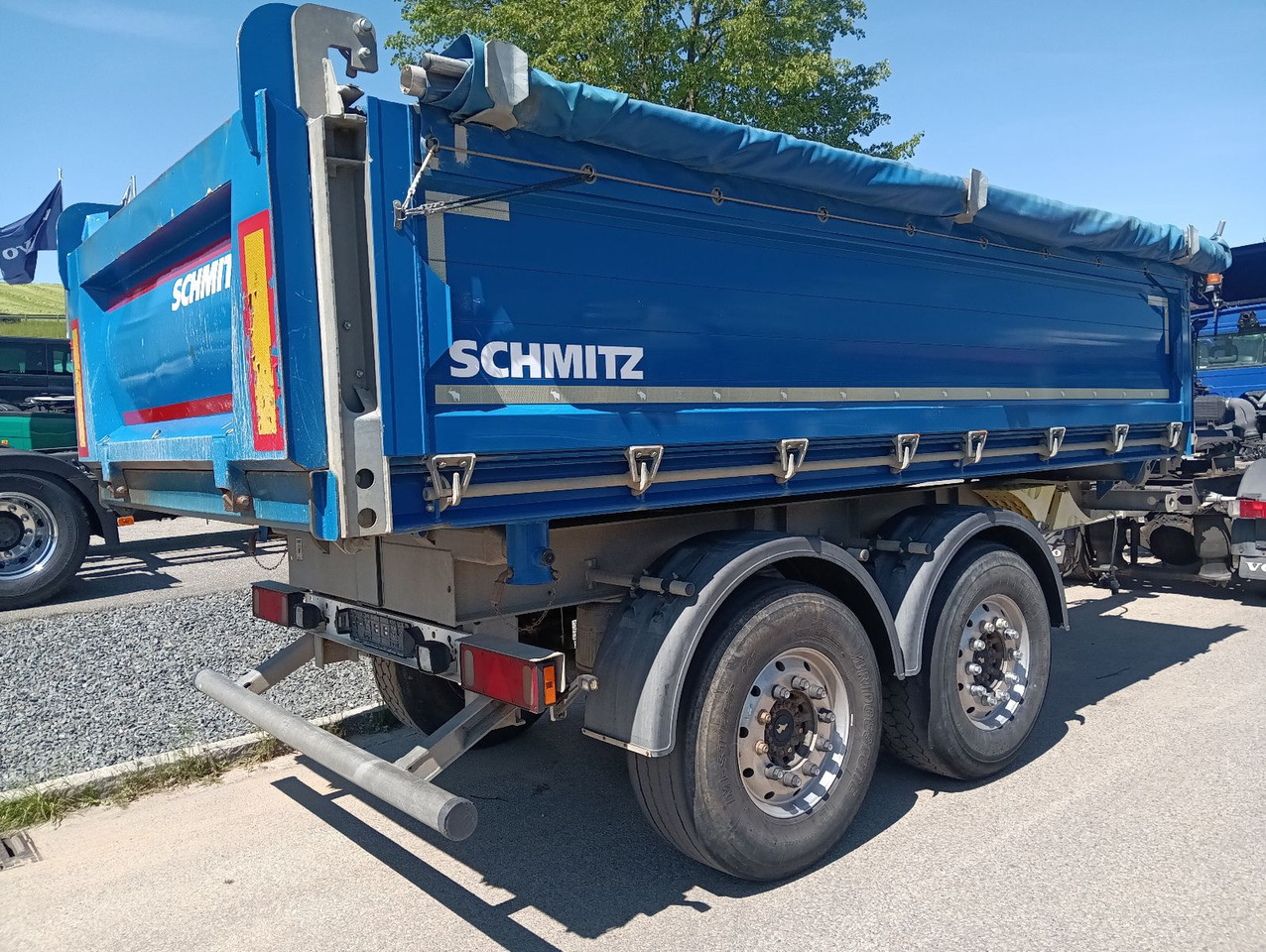 Schmitz Cargobull ZKI 18 Tandem 3-Seiten Kipper ALU ALCOA Rollplan - Piekabe pašizgāzējs: foto 2 Schmitz Cargobull ZKI 18 Tandem 3-Seiten Kipper ALU ALCOA Rollplan - Piekabe pašizgāzējs: foto 2