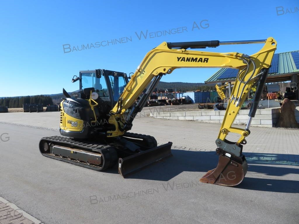 Yanmar Vio 80 - Mini-ekskavators: foto 1 Yanmar Vio 80 - Mini-ekskavators: foto 1