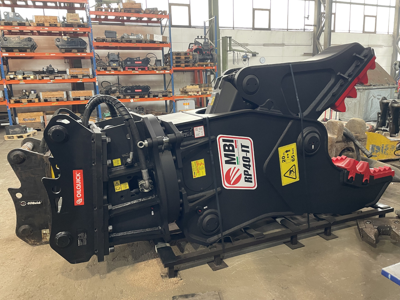 MBi RP40IT f. Bagger 35- 50to. - Demolēšanas šķēres - Ekskavators: foto 1 MBi RP40IT f. Bagger 35- 50to. - Demolēšanas šķēres - Ekskavators: foto 1
