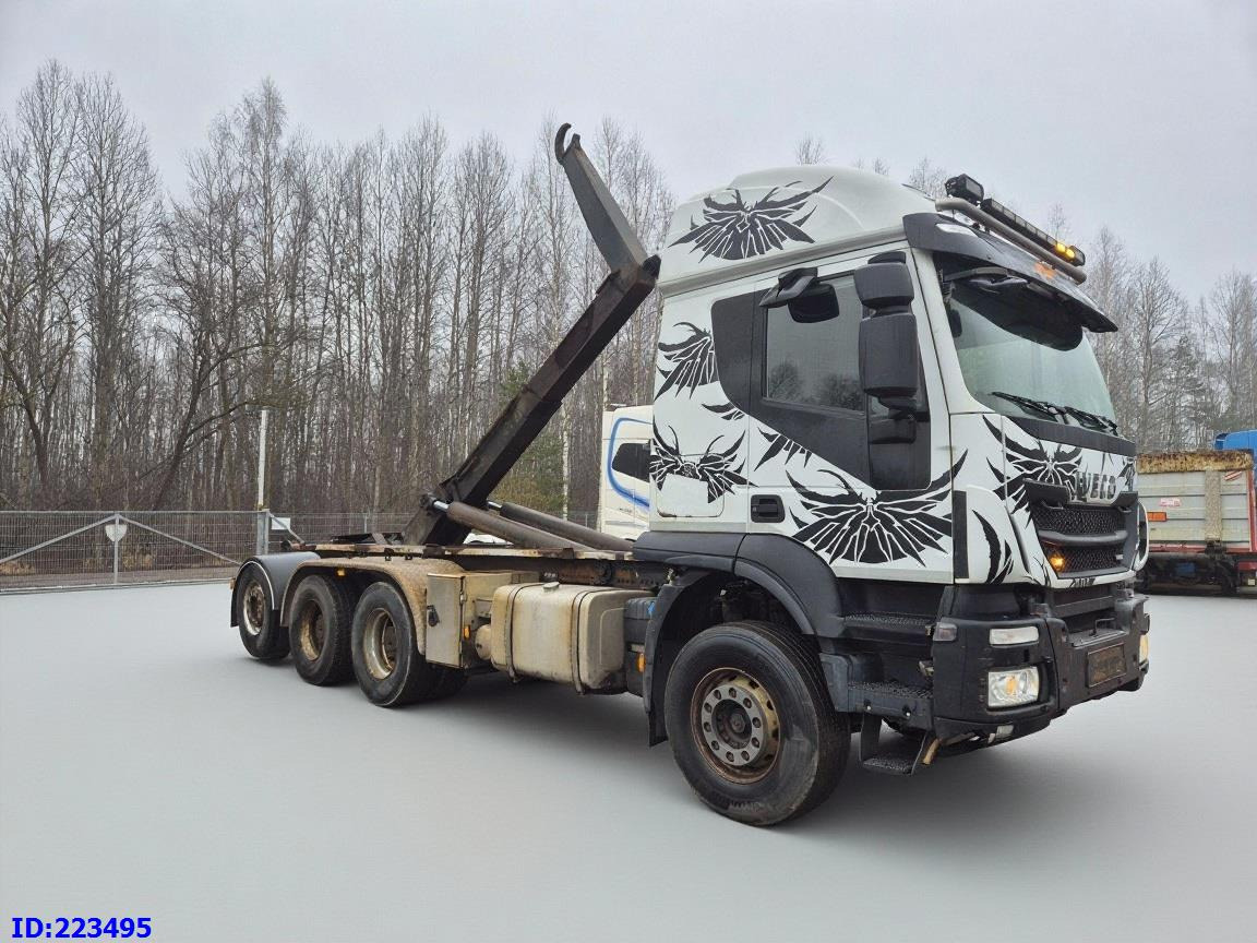 IVECO Stralis AT350 8x4 -Full steel - Steering axle - Pacēlājs ar āķi: foto 4 IVECO Stralis AT350 8x4 -Full steel - Steering axle - Pacēlājs ar āķi: foto 4