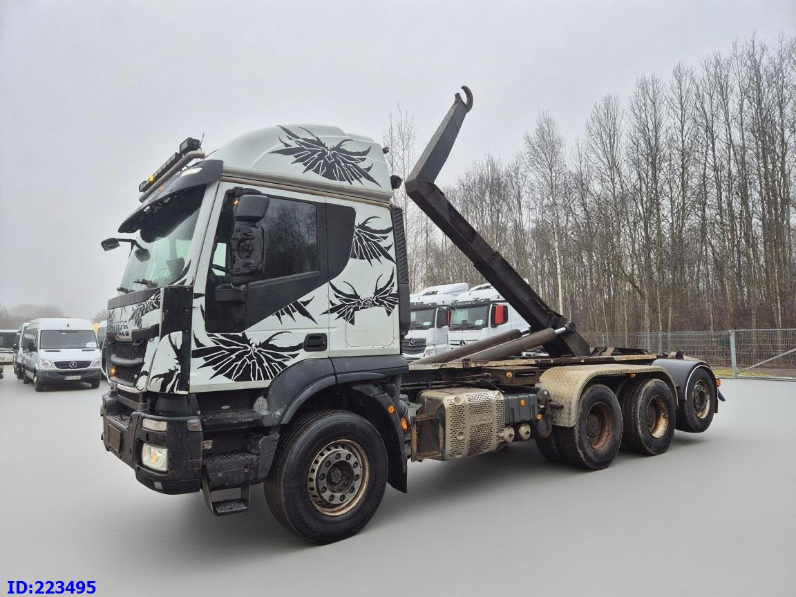 IVECO Stralis AT350 8x4 -Full steel - Steering axle - Pacēlājs ar āķi: foto 1 IVECO Stralis AT350 8x4 -Full steel - Steering axle - Pacēlājs ar āķi: foto 1