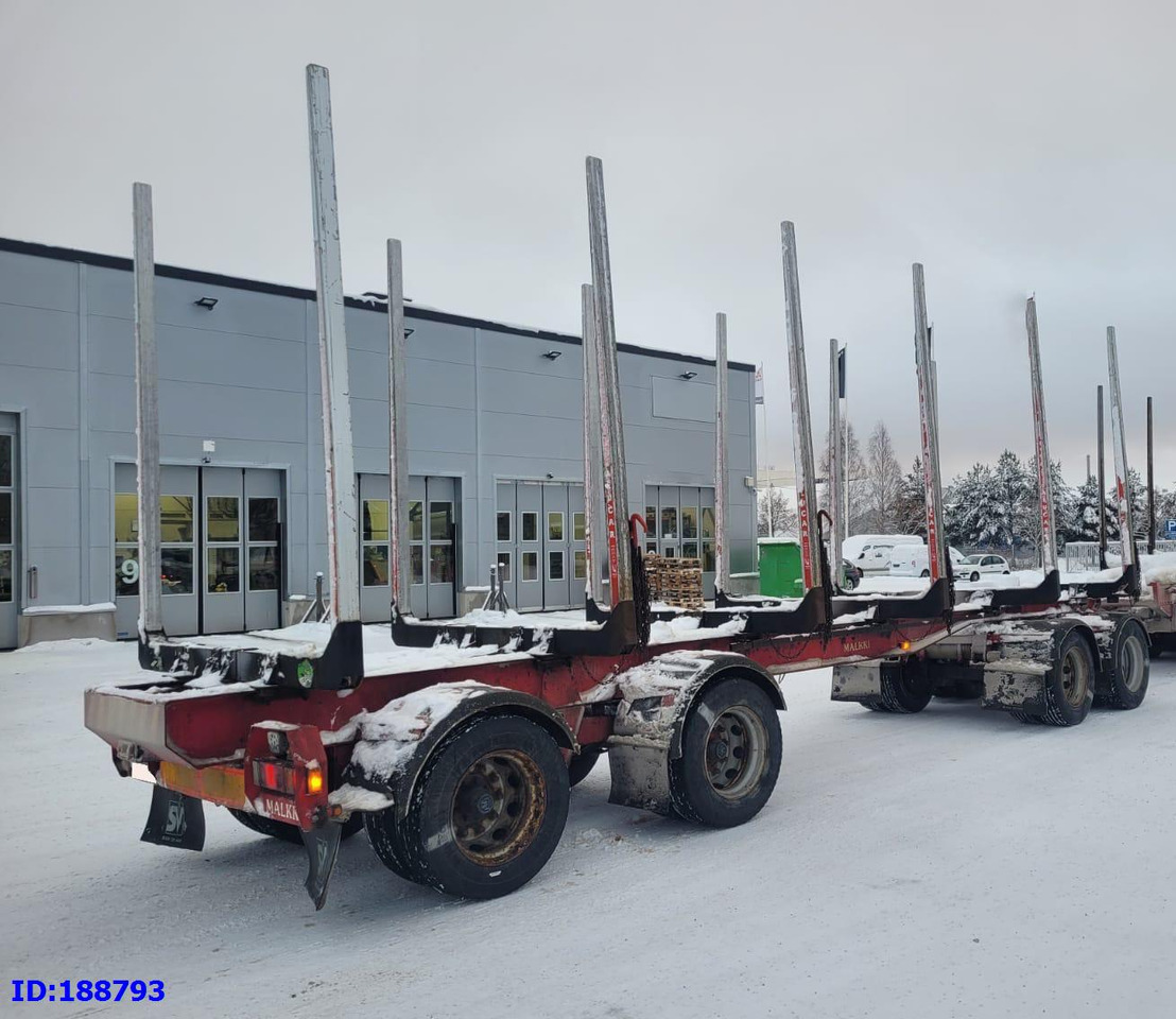 MALKKI RJ4-10200 - 4 Axles - Kokvedēja piekabe: foto 2 MALKKI RJ4-10200 - 4 Axles - Kokvedēja piekabe: foto 2