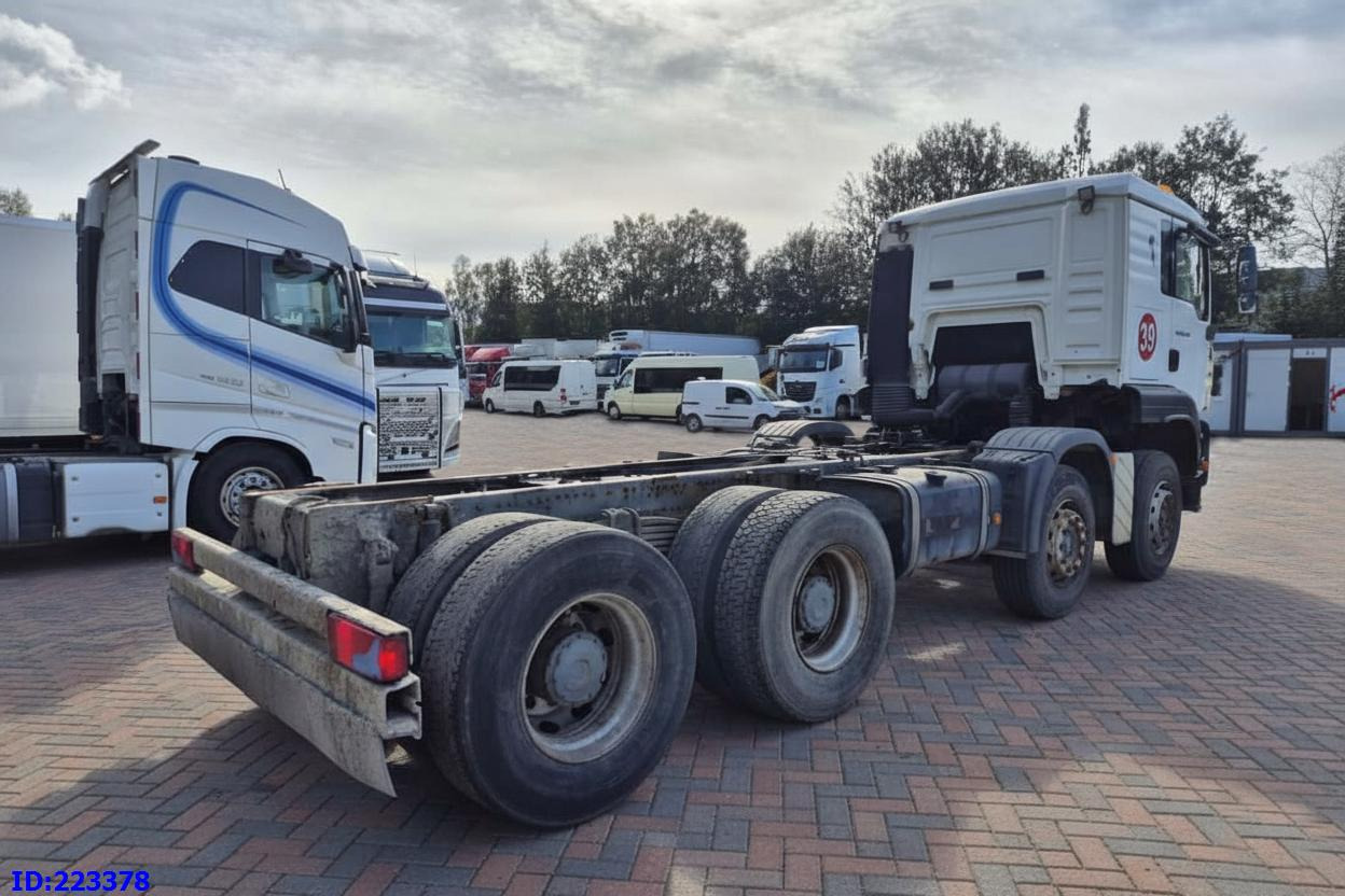 MAN TGA 35.480 8X4 - Full steel - Manual - Šasija kravas automašīna: foto 4 MAN TGA 35.480 8X4 - Full steel - Manual - Šasija kravas automašīna: foto 4