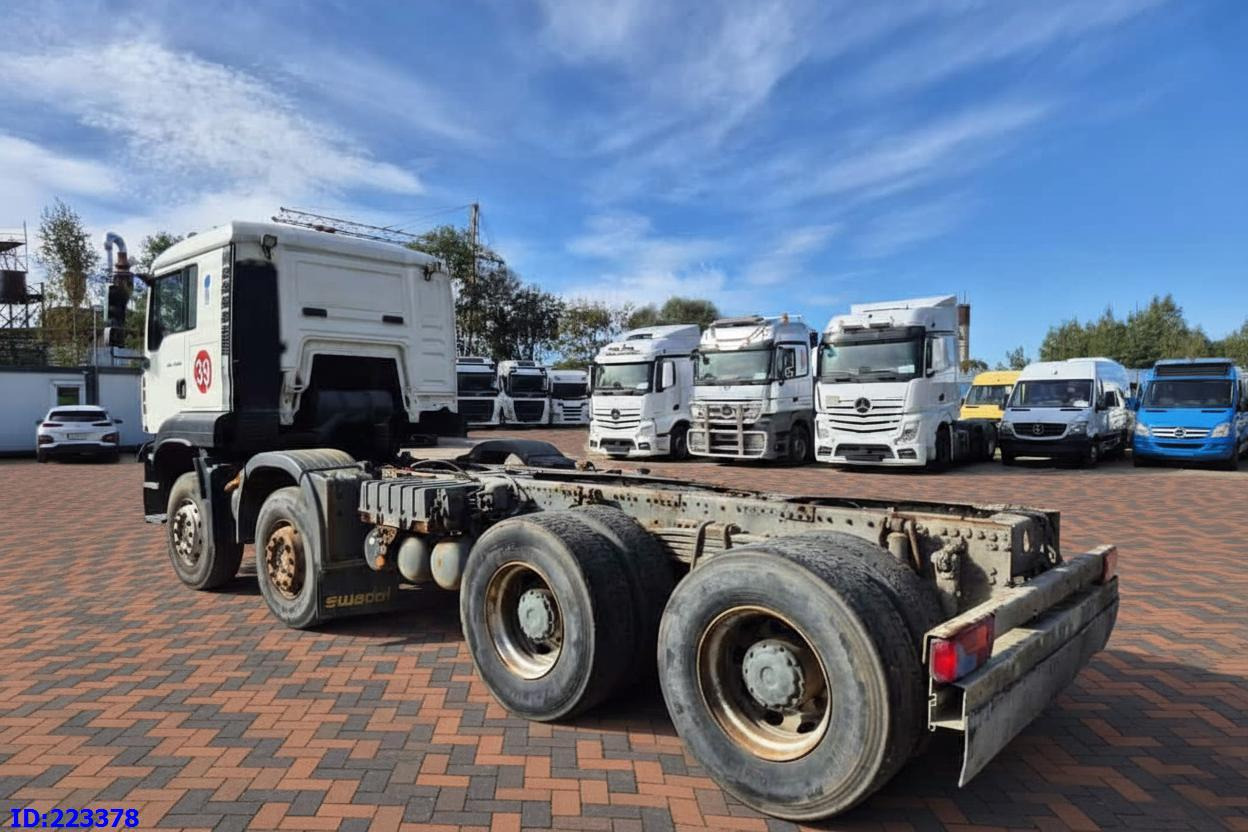 MAN TGA 35.480 8X4 - Full steel - Manual - Šasija kravas automašīna: foto 5 MAN TGA 35.480 8X4 - Full steel - Manual - Šasija kravas automašīna: foto 5