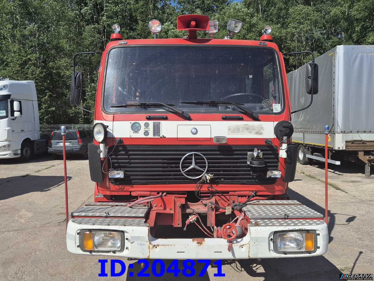 MERCEDES-BENZ 1217 4x4 - Ugunsdzēsēju mašīna: foto 2 MERCEDES-BENZ 1217 4x4 - Ugunsdzēsēju mašīna: foto 2