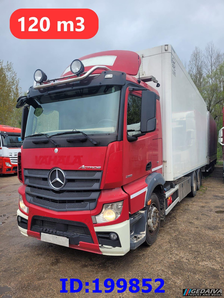 MERCEDES-BENZ Actros 2551 6x2 Euro5 + tilt trailer - Kravas automašīna ar slēgto virsbūvi: foto 5 MERCEDES-BENZ Actros 2551 6x2 Euro5 + tilt trailer - Kravas automašīna ar slēgto virsbūvi: foto 5