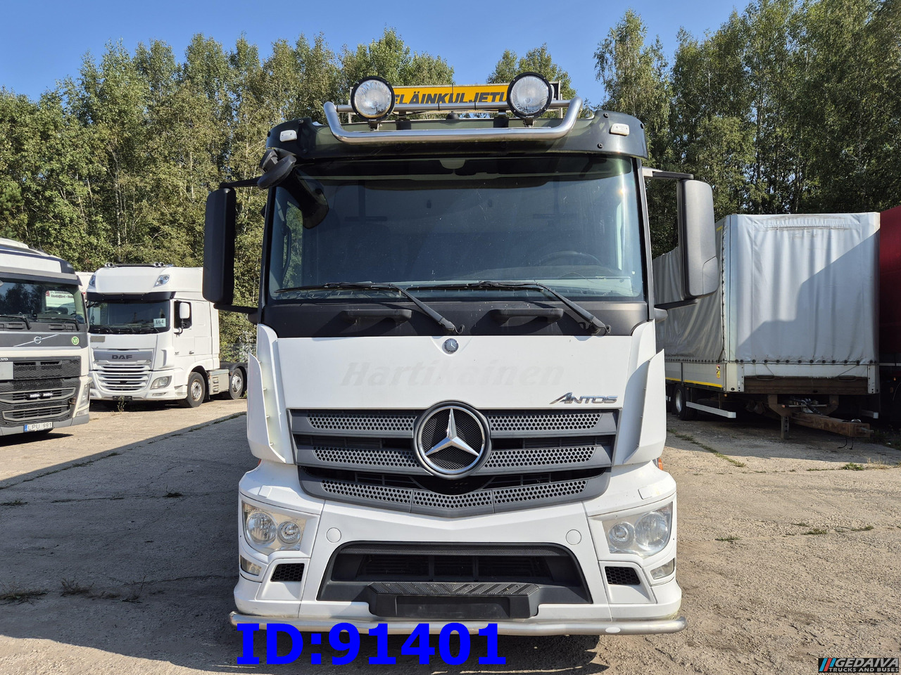 MERCEDES-BENZ Antos 2532 - 6x2 - Euro 6 - Animal transport - Kravas automašīna dzīvnieku pārvadāšanai: foto 2 MERCEDES-BENZ Antos 2532 - 6x2 - Euro 6 - Animal transport - Kravas automašīna dzīvnieku pārvadāšanai: foto 2