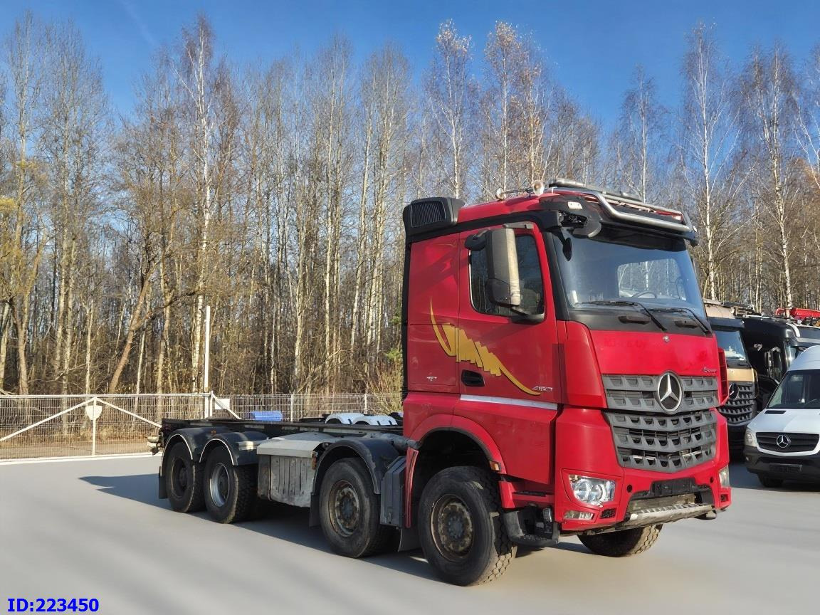 MERCEDES-BENZ Arocs 4163 8x4 FULL STEEL (Engine defect) - Šasija kravas automašīna: foto 4 MERCEDES-BENZ Arocs 4163 8x4 FULL STEEL (Engine defect) - Šasija kravas automašīna: foto 4
