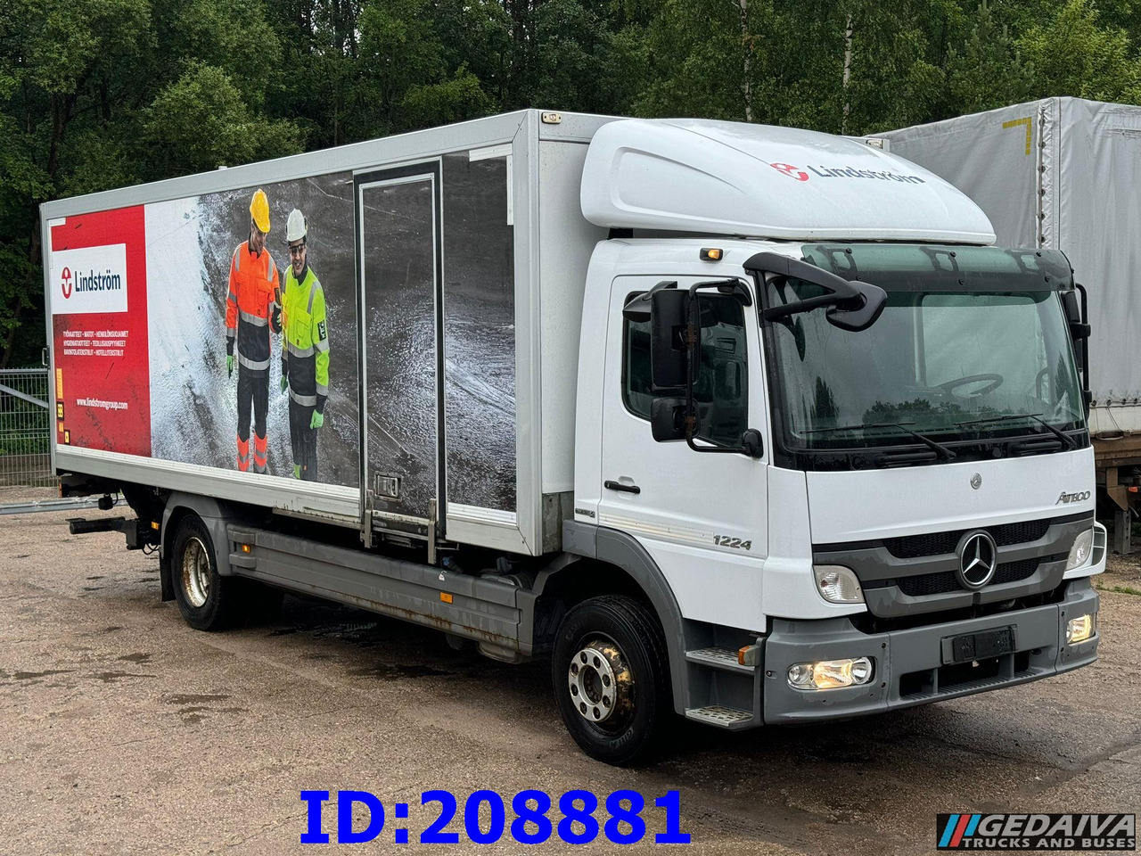 MERCEDES-BENZ Atego 1224 - Kravas automašīna ar slēgto virsbūvi: foto 3 MERCEDES-BENZ Atego 1224 - Kravas automašīna ar slēgto virsbūvi: foto 3