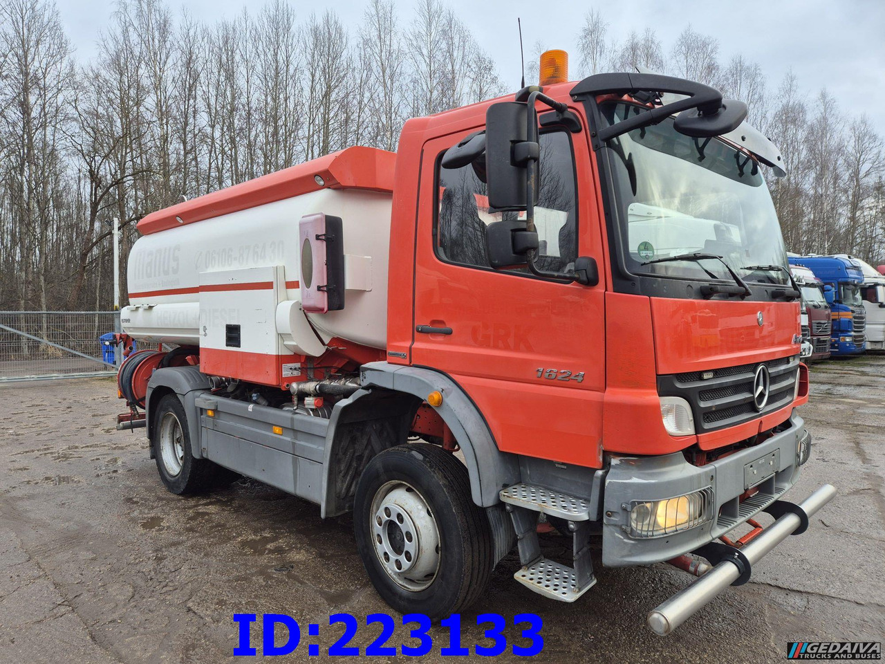 MERCEDES-BENZ Atego 1624 - 4X4 - Water tank - Euro5 - Autocisterna: foto 4 MERCEDES-BENZ Atego 1624 - 4X4 - Water tank - Euro5 - Autocisterna: foto 4
