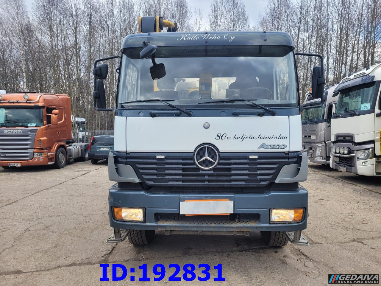 MERCEDES-BENZ Atego 2628 6x4 Schwing 17m 9m3 - Betona sūknis: foto 2 MERCEDES-BENZ Atego 2628 6x4 Schwing 17m 9m3 - Betona sūknis: foto 2