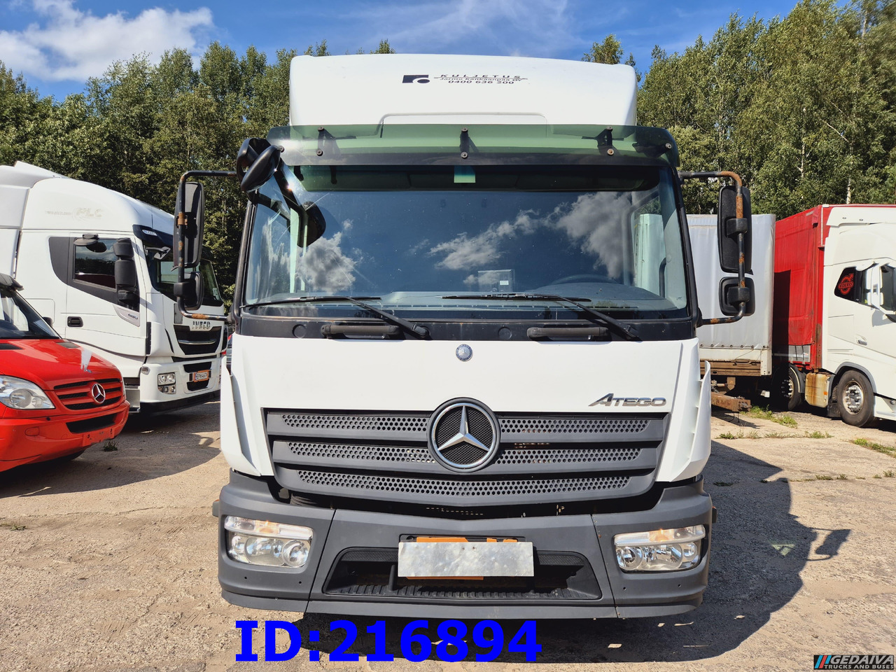 MERCEDES-BENZ Atego 818 Euro6 - Izometriskais kravas automašīna: foto 2 MERCEDES-BENZ Atego 818 Euro6 - Izometriskais kravas automašīna: foto 2