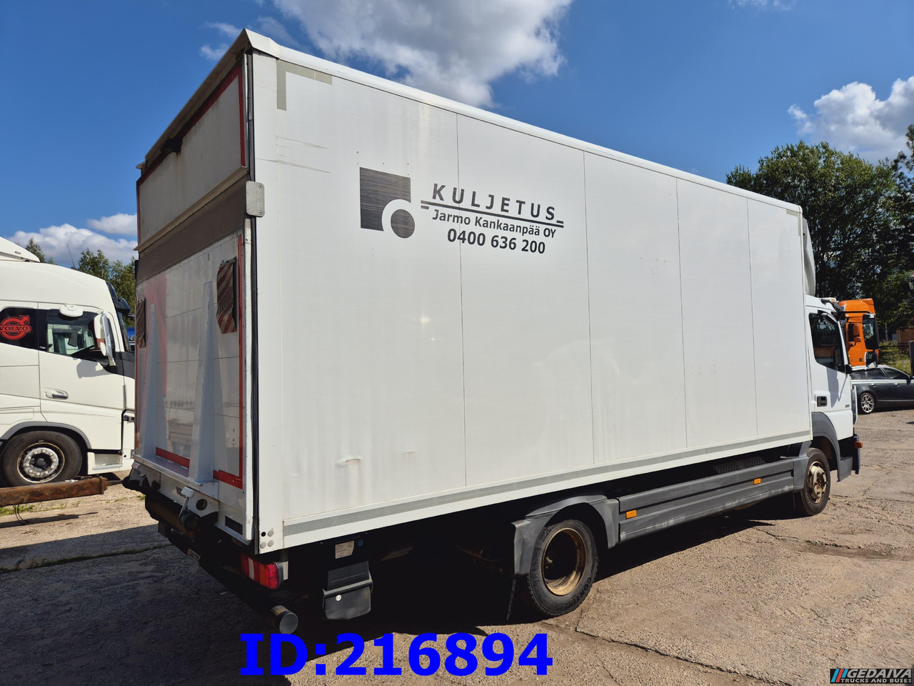 MERCEDES-BENZ Atego 818 Euro6 - Izometriskais kravas automašīna: foto 5 MERCEDES-BENZ Atego 818 Euro6 - Izometriskais kravas automašīna: foto 5