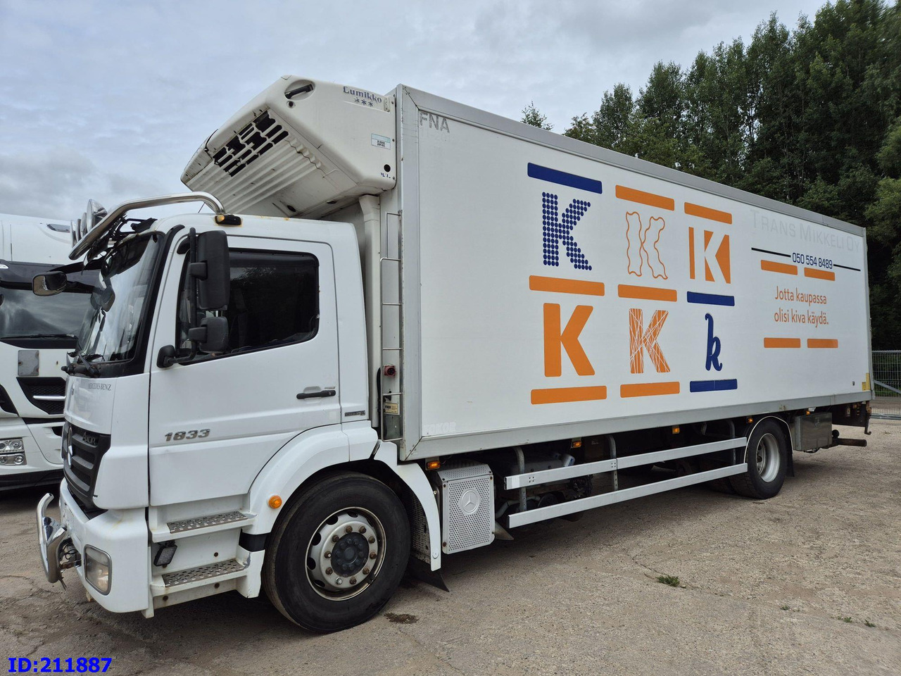 MERCEDES-BENZ Axor 1833 - Manual - Kravas automašīna refrižerators: foto 1 MERCEDES-BENZ Axor 1833 - Manual - Kravas automašīna refrižerators: foto 1