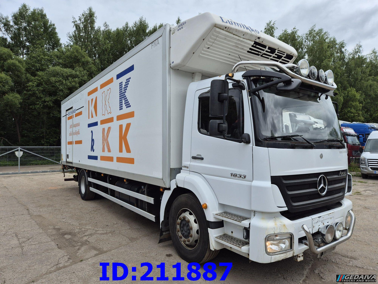 MERCEDES-BENZ Axor 1833 - Manual - Kravas automašīna refrižerators: foto 4 MERCEDES-BENZ Axor 1833 - Manual - Kravas automašīna refrižerators: foto 4