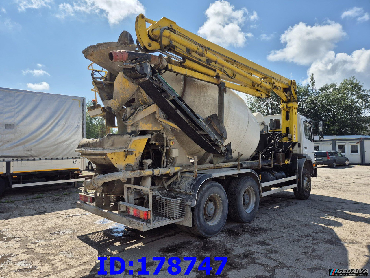 MERCEDES-BENZ Axor 2633 6x4 Schwing 750 - Betona sūknis: foto 5 MERCEDES-BENZ Axor 2633 6x4 Schwing 750 - Betona sūknis: foto 5