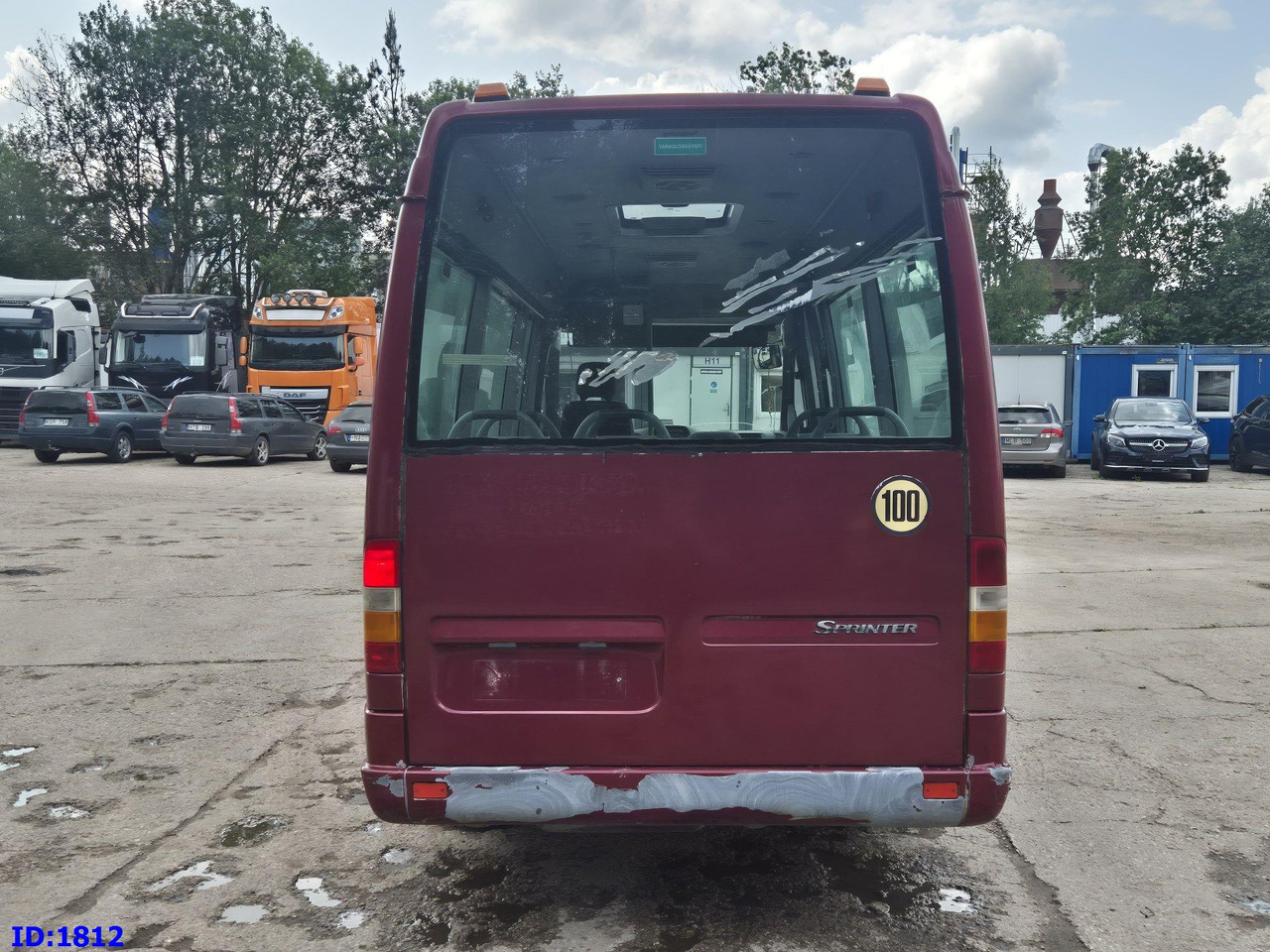 MERCEDES-BENZ Sprinter 413 - 17 Place - Mikroautobuss, Pasažieru furgons: foto 5 MERCEDES-BENZ Sprinter 413 - 17 Place - Mikroautobuss, Pasažieru furgons: foto 5