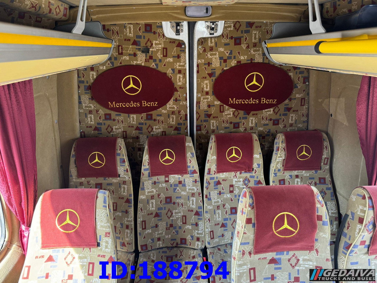 Starppilsētu autobuss MERCEDES-BENZ Sprinter 518 -  Kasten VIP - 20 Seater: foto 15