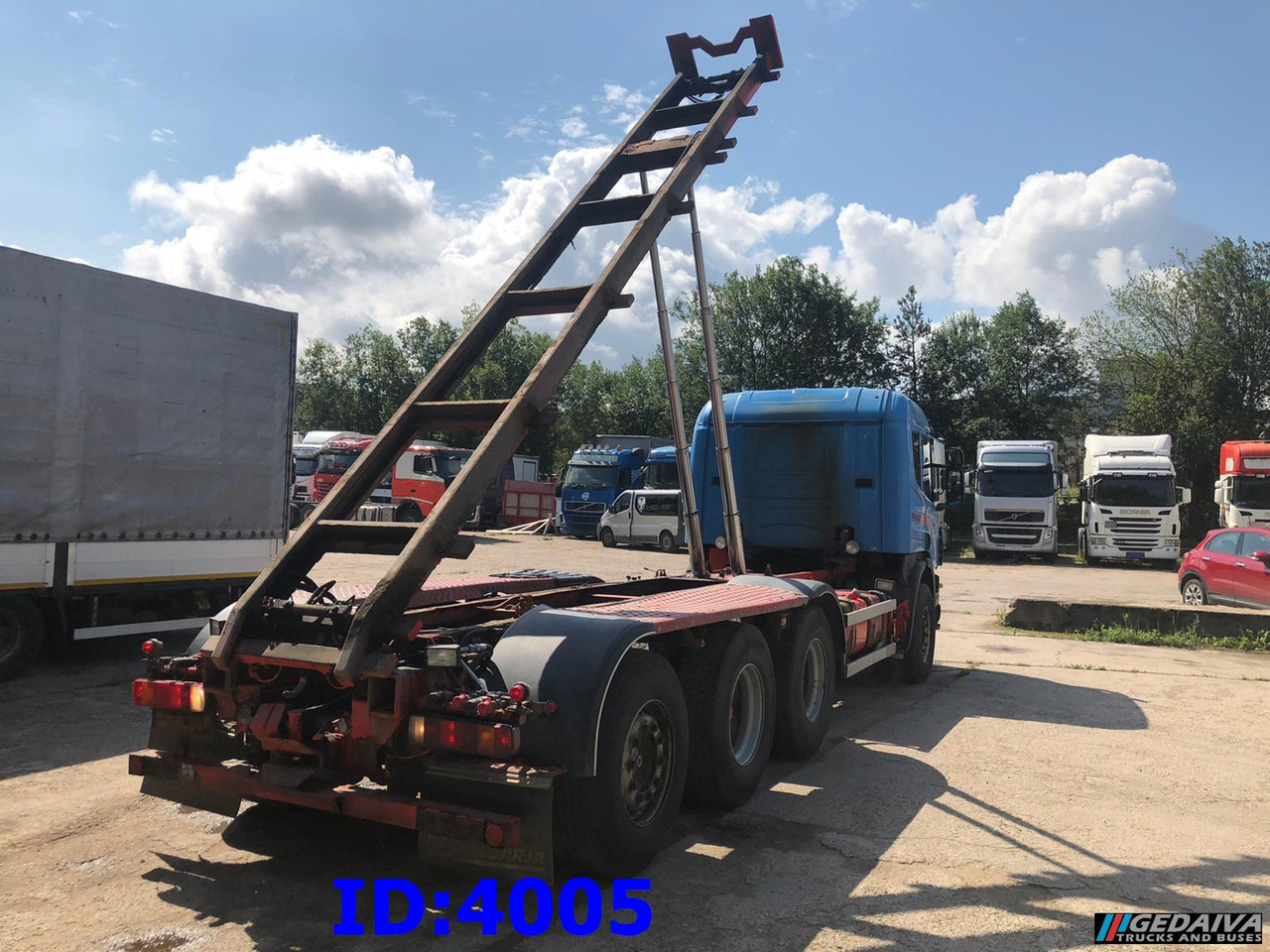 SCANIA 124 400 8x4 - Kravas automašīna - kabeļu sistēma: foto 5 SCANIA 124 400 8x4 - Kravas automašīna - kabeļu sistēma: foto 5