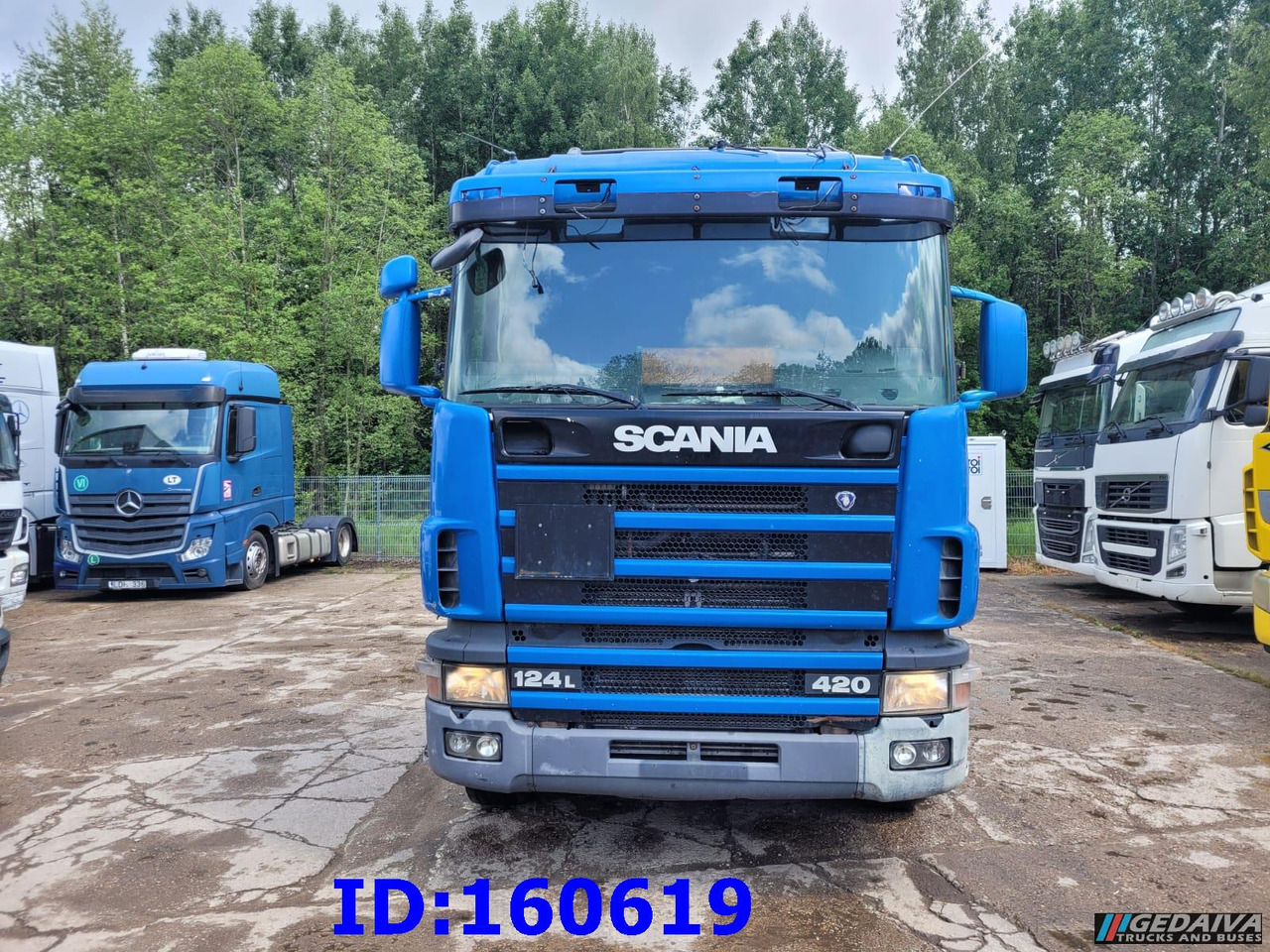 SCANIA 124 420 6x2 Manual Retarder - Šasija kravas automašīna: foto 2 SCANIA 124 420 6x2 Manual Retarder - Šasija kravas automašīna: foto 2