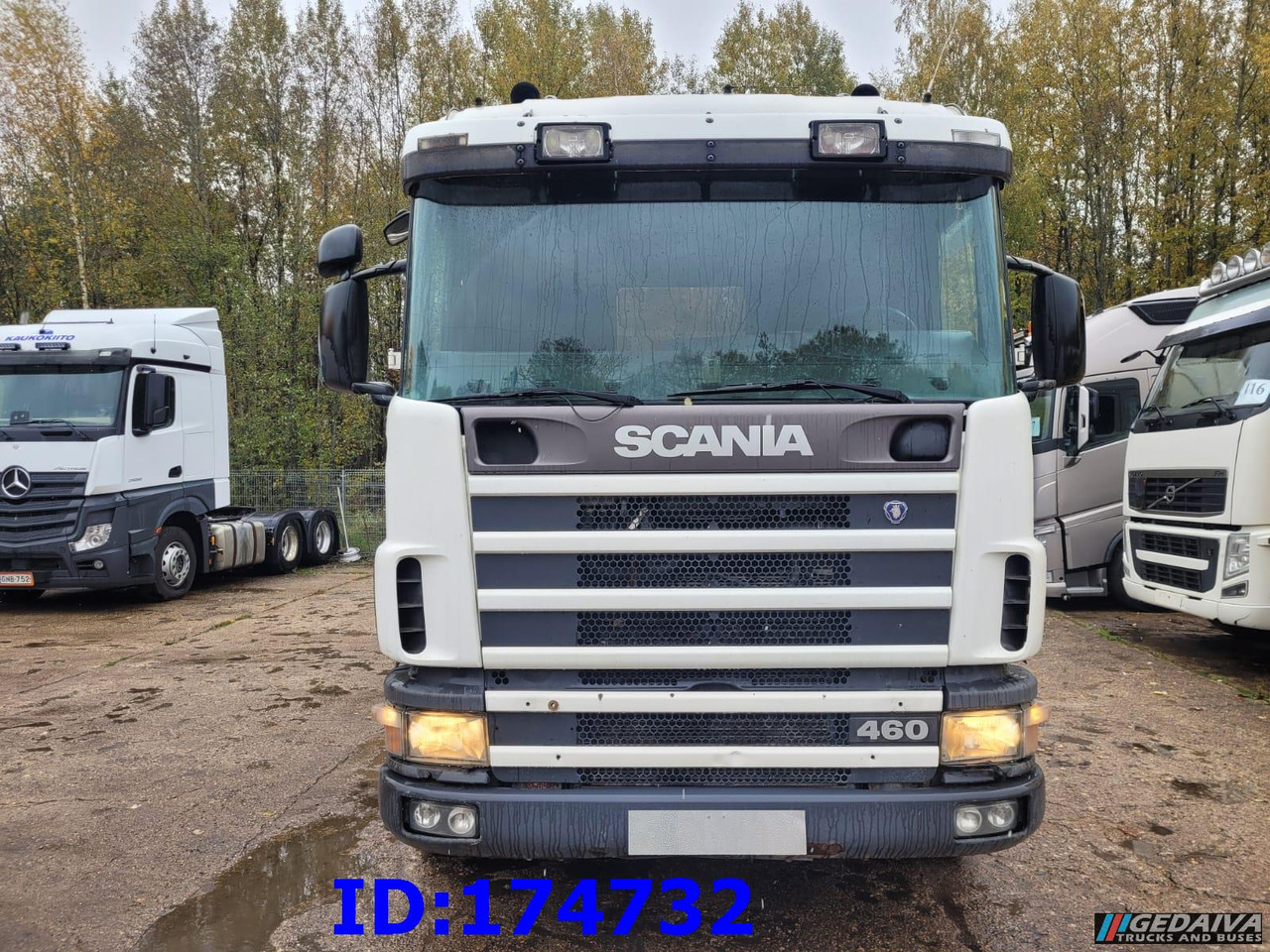 SCANIA 144 - 6x4 - Full Steel - Big Axles - 3 Pedals - Kravas automašīna - kabeļu sistēma: foto 2 SCANIA 144 - 6x4 - Full Steel - Big Axles - 3 Pedals - Kravas automašīna - kabeļu sistēma: foto 2