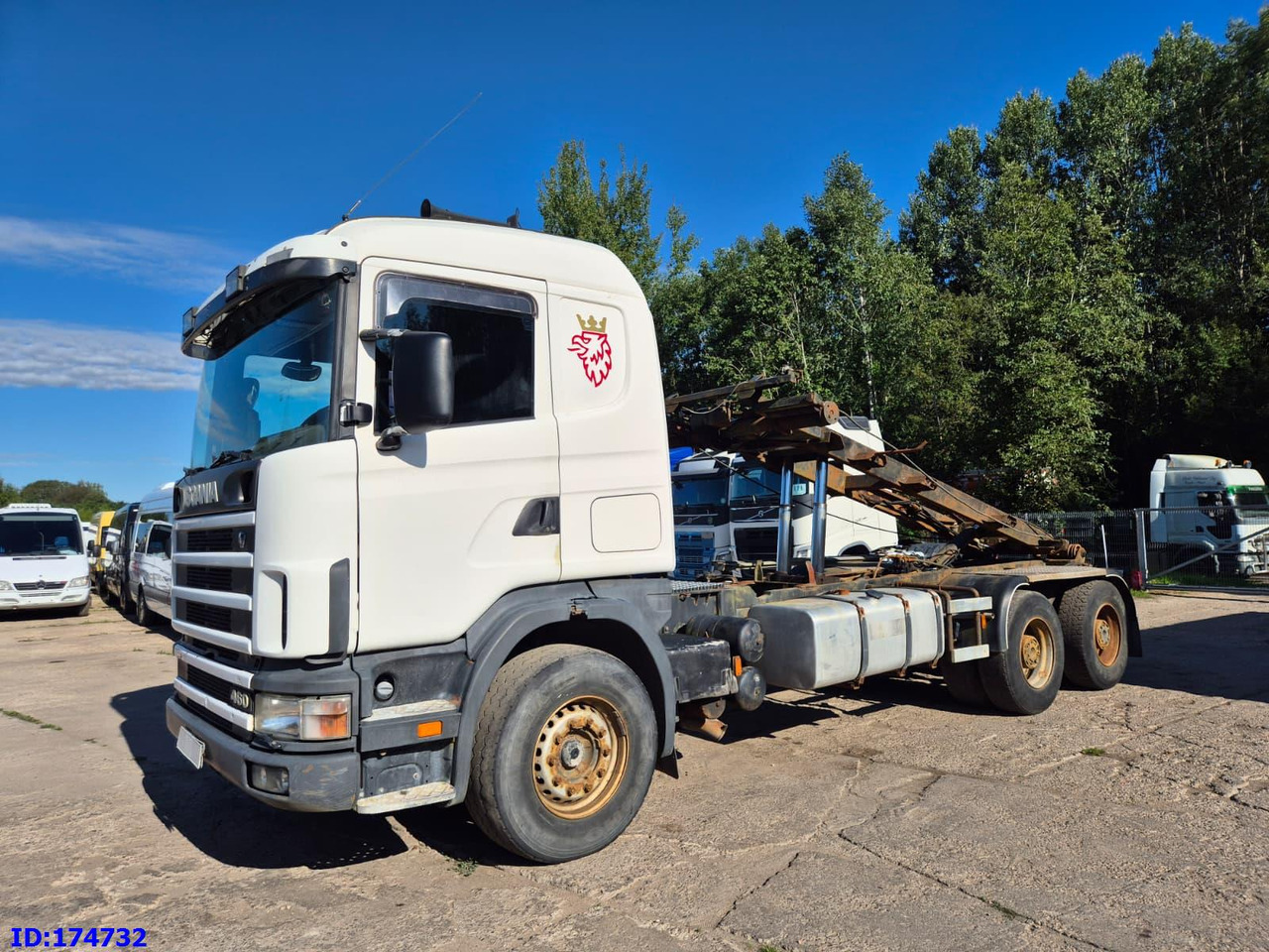 SCANIA 144 - 6x4 - Full Steel - Big Axles - 3 Pedals - Kravas automašīna pašizgāzējs: foto 1 SCANIA 144 - 6x4 - Full Steel - Big Axles - 3 Pedals - Kravas automašīna pašizgāzējs: foto 1