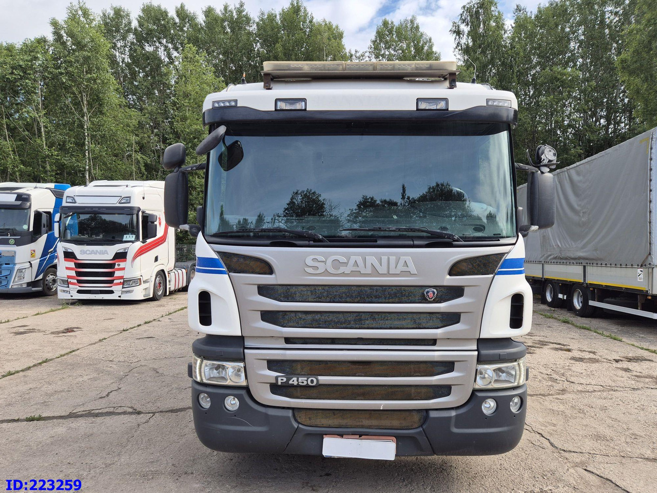 SCANIA P450 6x2 Steering axle Euro6 + PM 13.5SP - Bortu kravas automašīna/ Platforma: foto 2 SCANIA P450 6x2 Steering axle Euro6 + PM 13.5SP - Bortu kravas automašīna/ Platforma: foto 2